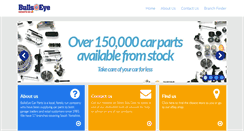 Desktop Screenshot of bullseyecarparts.co.uk