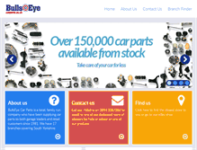 Tablet Screenshot of bullseyecarparts.co.uk